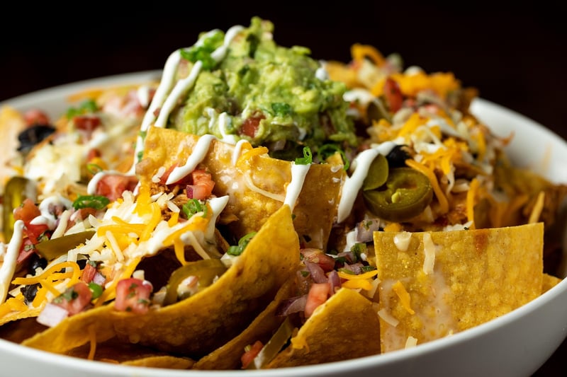 Nachos with Cheese and Salsa